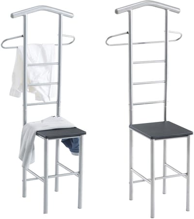 Kledingrek JIVO, set van 2 - zwart