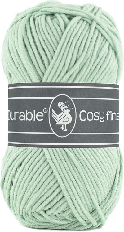 Durable Cosy Fine - acryl en katoen garen - Mint 2137 - 5 bollen