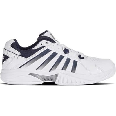 K-Swiss Receiver V Indoor Heren - Sportschoenen - Tennis - Smashcourt - White/Blue