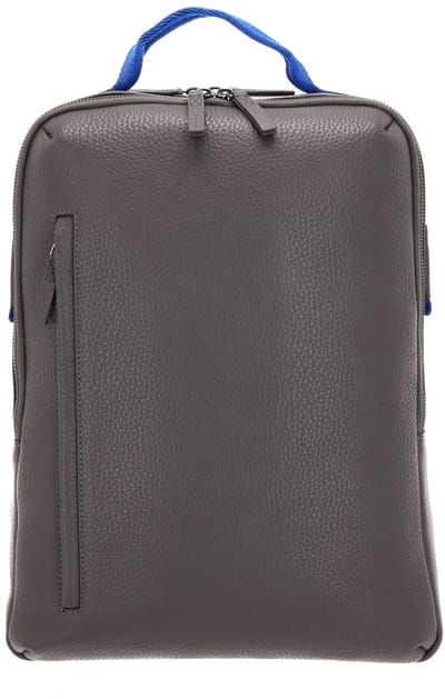LEONHARD HEYDEN Leren laptop rugzak rugzak met laptopvak Tokio Rucksack 8202 Grau grijs