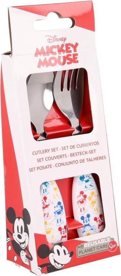 Kinderbestekset Mickey Mouse