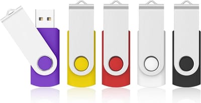USB-sticks 32 GB - Geheugenstick Pen Drive - Bestanden Opslaan - Capless Draaibaar Ontwerp