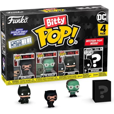 Figurine Bitty Pop DC Comics Batman 85ste verjaardag Selina Kyle Funko Blister 4 (x4)