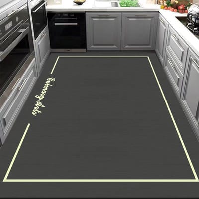 PVC Keuken Dikke Matten Waterdicht Huisdecoratie Vloerkleed Groot Anti-vet Voetmat Antislip Tapijt Moderne Woonkamer Tapijten 80*120cm
