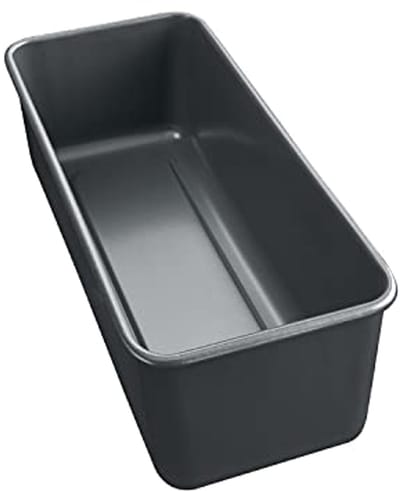 Bakvorm voor cake en brood, 30 x 11 cm, antiaanbak, hittebestendig, zwart