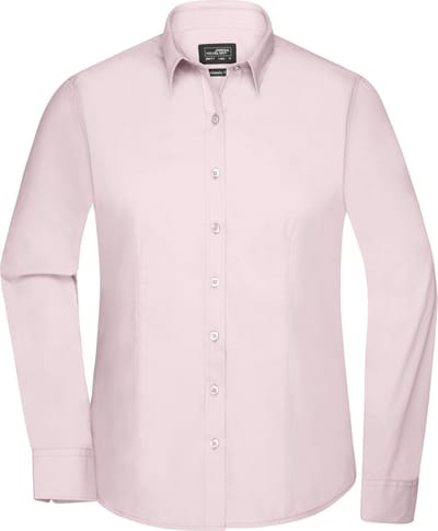 Daiber Blouse Dames Met Lange Mouwen (Licht Roze) Maat XS