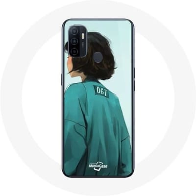 Oppo A53 hoesje Squid Game Kang Sae Byeok nummer 067 art