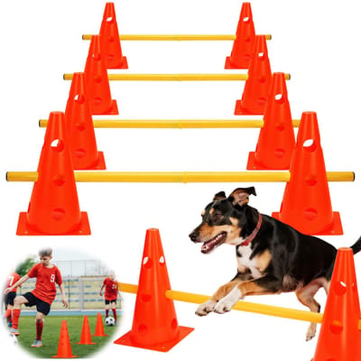 Unyqoos® Flexibele en veelzijdige horden set voor honden en kinderen training