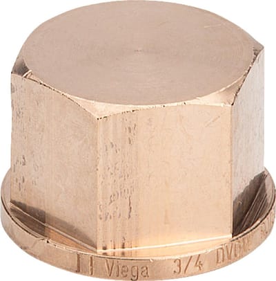 Viega Kap, Rp 1/2 roodkoper of siliciumbrons model 3301, 266660