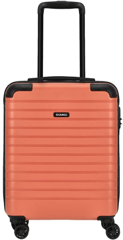 Somko Line - 4-wiel cabine trolley S 55 cm (coral)