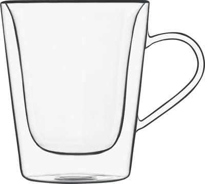 Dubbelwandig glas Multiuso - 22 cl - Set van 2