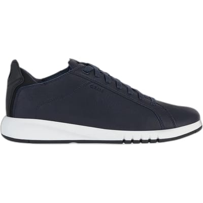 GEOX AERANTIS HEREN Sneakers - MARINEBLAUW/ZWART - Maat 43