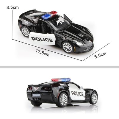 5 Inch Metalen Auto Simulatie Exquise Diecast & Speelgoedvoertuig Chevrolet Corvette C7 Grand Sport RMZ stad 1:36 legeringsmodellen cadeaus voor kinderen
