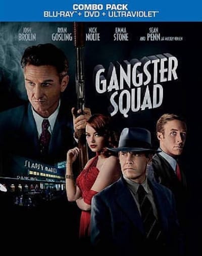 GANGSTER SQUAD Blu-ray + DVD + Ultraviolet ( IMPORT Regio 1 )