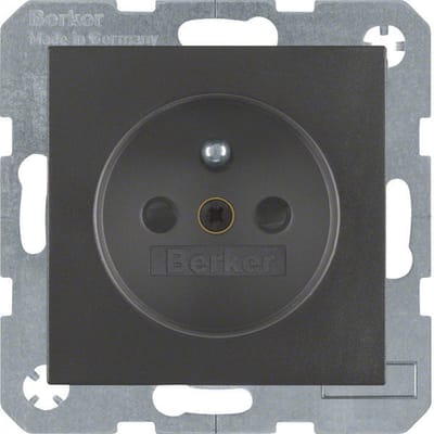 Hager Berker S.1/B.3/B.7 Wandcontactdoos (WCD-schakelmateriaal) (Europese Stekkerdoos) - 6765761606