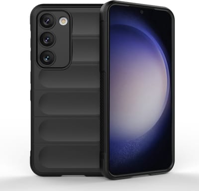 Hoesje geschikt voor Samsung Galaxy S23 - Techsuit Magic Shield Silicone Back Cover - Zwart