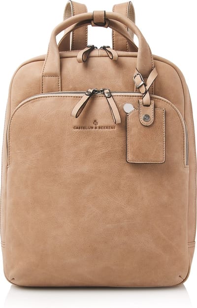 Castelijn & Beerens Carisma Laptoprugzak 15.6 + Tablet beige