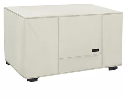 Waterdichte Rechthoekige Vuurkorf Cover - Heavy Duty 600D Buiten Patio Tafelhoes
