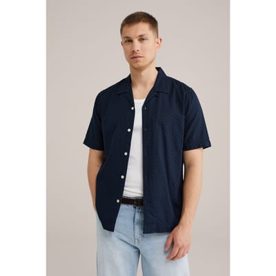 WE Fashion Shirt Dark Blue Taglia: XS | Camicie Casual Outlet | Uomo | Blu