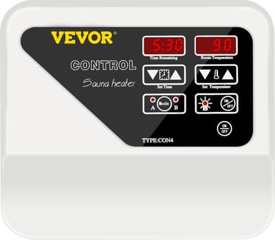 VEVOR Sauna Heater Stove External Digital Controller Home Room's Light Over-Heat Protection
