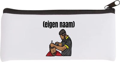 Akyol - kapper man met eigen naam Etui - Kapper - barbers - collega's - verjaardag - afscheidscadeau - geschenk - kado - 20 bij 9 cm