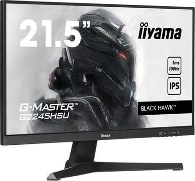 22" iiyama G-MASTER Black Hawk G2245HSU-B2 - 1920x1080 (FHD) - 100Hz - IPS