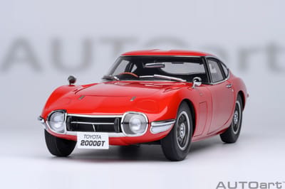AUTOart 1/18 Toyota 2000GT - 1967, Rood
