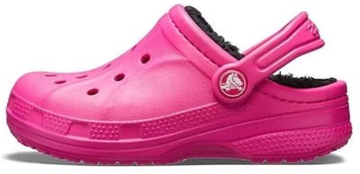 Crocs Ralen Gevoerde Binnenkant Candy Roze/Zwart Maat 27/29 US C10/11