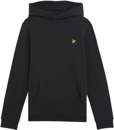 Lyle & Scott Pullover Hoodie Boys Truien & Vesten Jongens - Sweater - Hoodie - Vest- Zwart - Maat 170/176