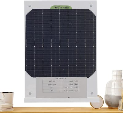 Zonnepaneel set - Zonne-accessoires - Speelgoed opladen - Innovatief beugelontwerp - 20 x 15 x 5 cm - Transparant