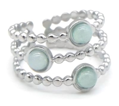 Ring – sieraad – accessoire – RVS – stainless steel – one size - goudkleurig – cadeau – geschenk – cadeau – feest – feestdagen