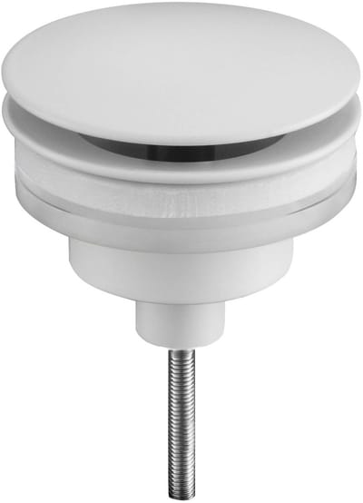 Ben Fixed niet-afsluitbare wastafelplug t.b.v. MSN mat wit