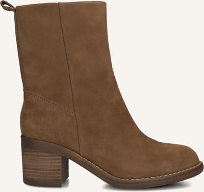 BLASZ Shn2581-09 Enkellaarsjes - Enkelboots met rits - Dames - Bruin - Maat 36