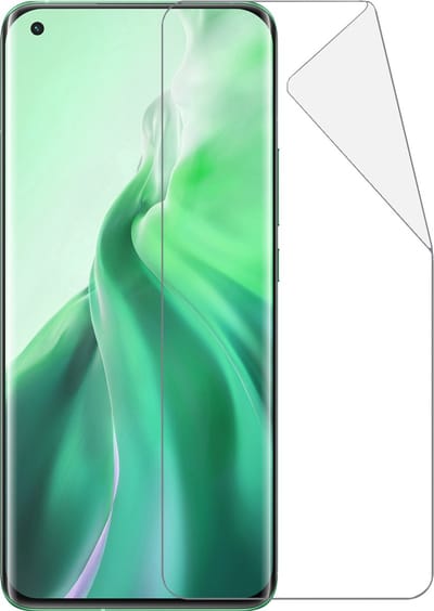 Screenprotector - Folie - Geschikt voor Xiaomi Mi 11 - Ultra Clear - Bescherm Folie - Soft TPU - Screen Protector
