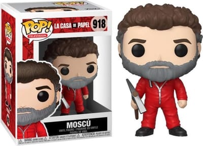 Pop La Casa de Papel Moscow Vinyl Figure