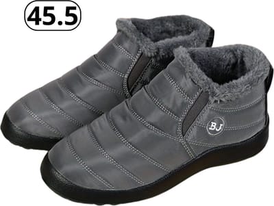 Nivard Antislip Sneeuwboots - Snowboots - Wintersport Sneeuwschoenen - Ski Gadgets Voor Heren - Maat 45.5 - Grijs