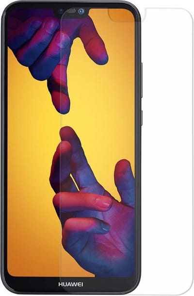 Screenprotector geschikt voor Huawei P20 Lite Tempered Glass Glazen Gehard Transparant 9H 2.5D - iCall