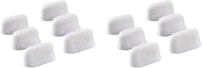 12-pack actieve koolfilters, koolstoffilters, waterfilters, filters voor koffiezetapparaten, koffiezetapparaten, vervangende waterfilters, koffiezetapparatenfilters, non-woven actieve koolfilters, set (wit)