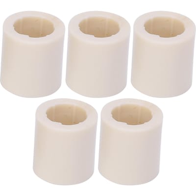 40 stuks Poolkeu Ferules Witte Vezel Stok Stang Reparatiegereedschap Buisen Biljartaccessoires12mm0.5in