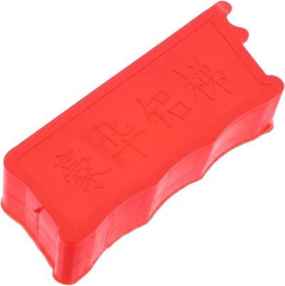 Ladder Eindkap - Ladder Bescherming - Veilig Werken - Universele Pasvorm - 8x3x1.4 cm - Rood