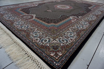SusaStyle - OUTLET - Perzisch Vloerkleed – Shah Mahi darkblue – Tapijt 150 x 225 cm