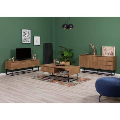 3-delige woonkamerset Laxus open salontafel | Kalune Design