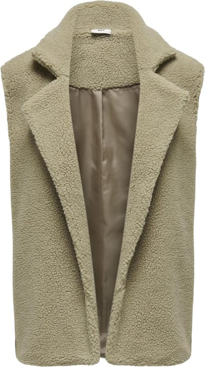 Jacqueline de Yong Gilet Jdywella S/l Pocket Vest Jrs 15311835 Tannin Dames Maat - M