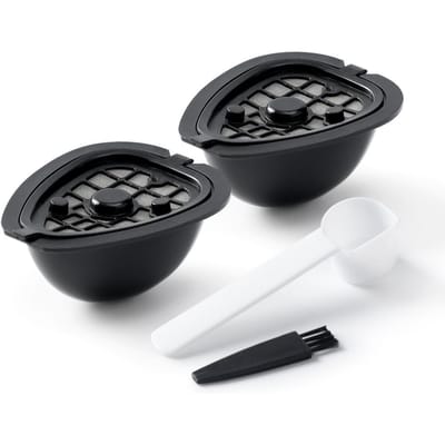Capsule de Thé Réutilisable Nestle pour Machine Spéciale T St9662 62ème Rechargeable Filtres à Café Dosettes Accessoires de Cuisine Maison black