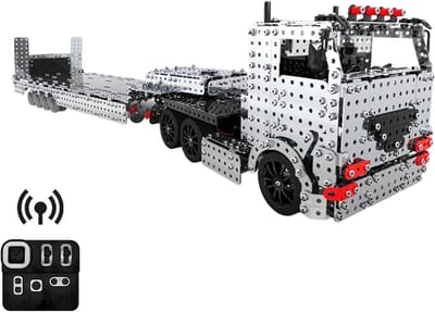 Modelbouw Vrachtwagen Truck - RC Bestuurbaar - 2.000+ Onderdelen - 63cm Lang