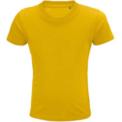 SOLS Kinderen/Kinderen Pioneer biologisch T-shirt (Goud)