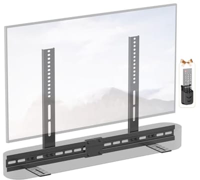 Verstelbare Heavy Duty Soundbar Houder voor TV - Geschikt voor de meeste TV's
