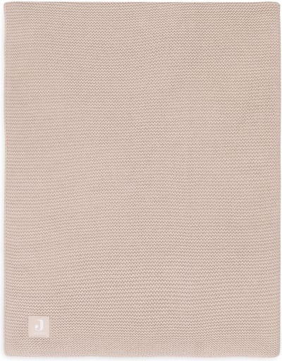Jollein - Deken Ledikant 100x150cm Basic Knit - Dekentje Baby - Wild Rose