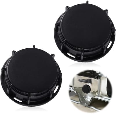 Dailygoods- IBC Tankafdekking S60 - Eindkap - Tankaccessoires - Ventiel - Slangaansluiting - Buisconnector - Waterdicht afdichtingsmechanisme - Tankdop