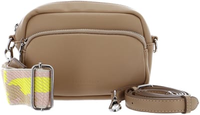SEIDENFELT MANUFAKTUR Schoudertas Hede Crossbody Bag Almond Lichtbruin